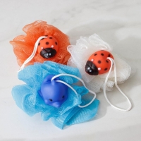 Мочалка для тела детская Доляна &laquo;Зверушки&raquo;, цвет МИКС