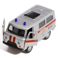 Машина металлическая «УАЗ 3962. Спецтехника», инерция, 1;32, световые и звуковые эффекты, цвет МИКС Машина металлическая «УАЗ 3962. Спецтехника», инерция, 1;32, световые и звуковые эффекты, цвет МИКС