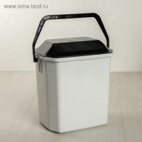 Ведро для мусора, 10 л, цвет МИКС