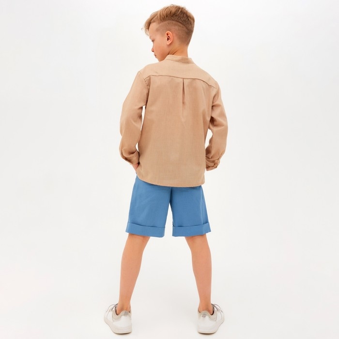 Шорты для мальчика MINAKU: Casual collection цвет синий, рост 104