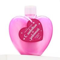 Гель для душа &laquo;С любовью и заботой&raquo;, 430 мл, аромат сладкой ваты, ЧИСТОЕ СЧАСТЬЕ