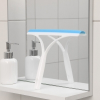 Водосгон силиконовый Доляна &laquo;Помощник&raquo;, 25&times;21 см, цвет МИКС