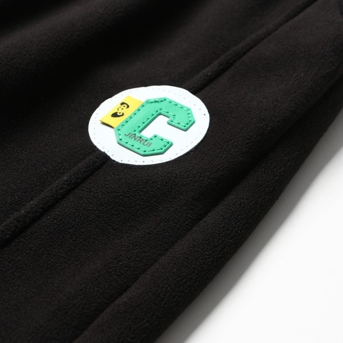 Брюки для мальчиков, НАЧЁС, цвет чёрный, рост 80-86 см