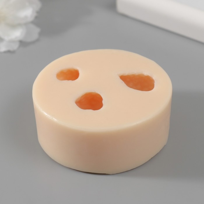 Молд силиконовый Молд силиконовый "Клубника" 3х2 см; 3х1,7 см; 2,5х1,5 см МИКС