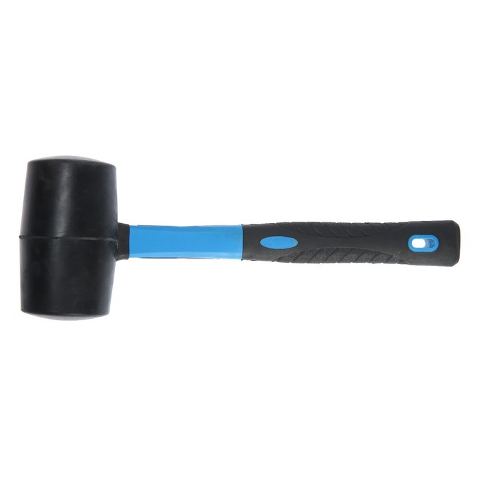 Киянка ТУНДРА, фиберглассовая рукоятка, черная резина, 450 г Киянка ТУНДРА, фиберглассовая рукоятка, черная резина, 450 г