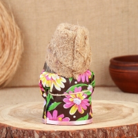 Оберег "Домовой с сундуком", 15-16 см