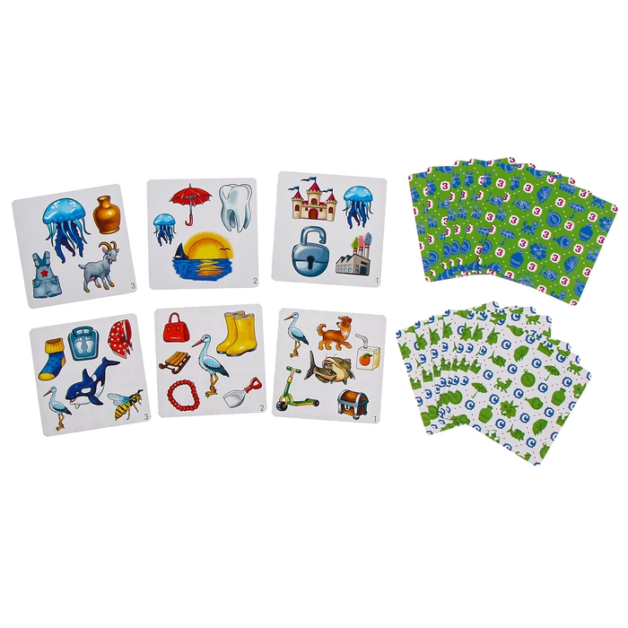 Набор карточек &laquo;Лого-доббль. Звук З, С&raquo;