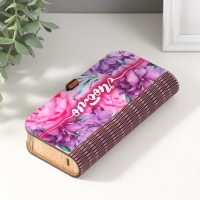 Шкатулка "Люблю" 17х8,5х3,5 см