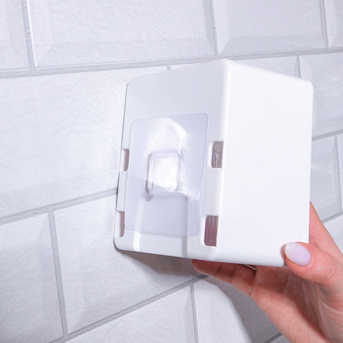 Органайзер для хранения, подвесной, 2 секции, 9,2 &times; 7 &times; 10,7 см, цвет МИКС