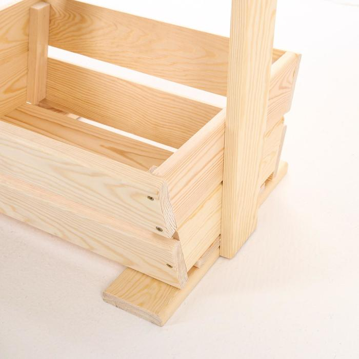 Стеллаж деревянный, 54&times;50&times;100см