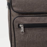 Сумка мужская &laquo;ЗФТС&raquo;, цвет коричневый