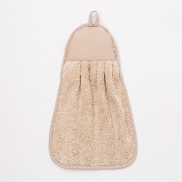 Салфетка декоративная "Доляна" Олень 25х34 см, 280 г/м2 микрофибра, 100% п/э