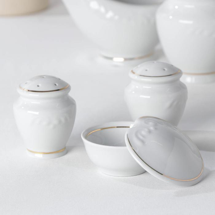 Сервиз столовый фарфоровый «Бельё», 48 предметов Сервиз столовый фарфоровый «Бельё», 48 предметов