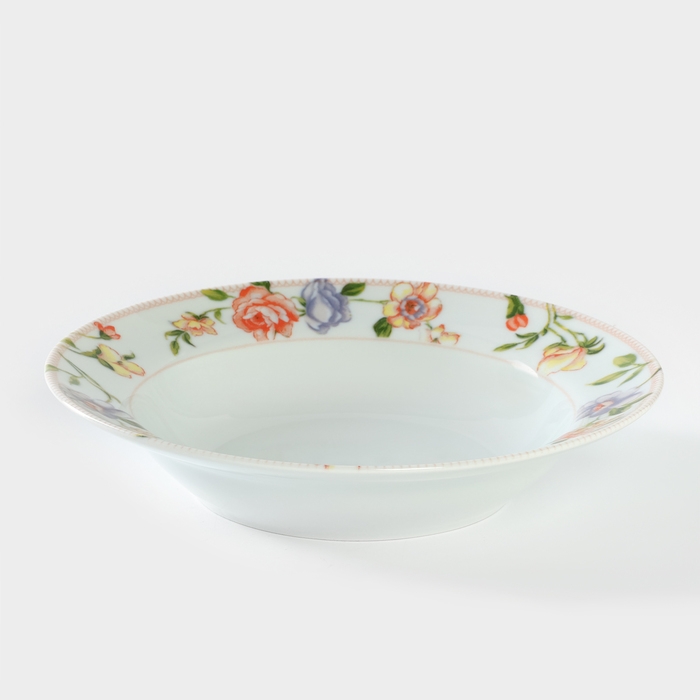 Тарелка фарфоровая «Тиффани», 500 мл, d=24 см Тарелка фарфоровая «Тиффани», 500 мл, d=24 см