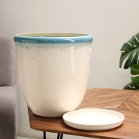 Горшок цветочный "Ирис 1" полосатый 15л Горшок цветочный "Ирис 1" полосатый 15л