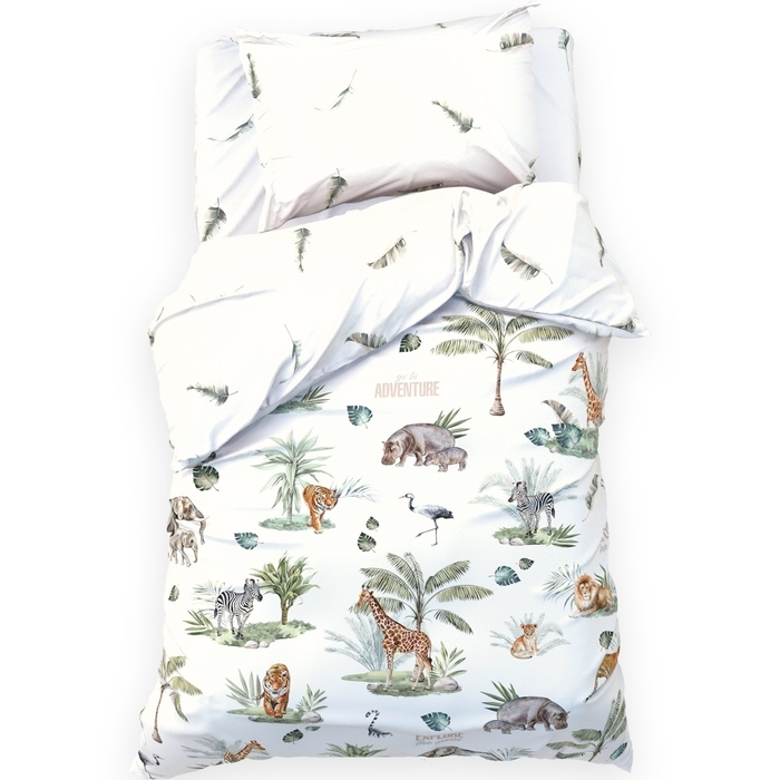Комплект постельного белья Комплект постельного белья "Этель" 1,5 сп Сафари 143х215 см, 150х214 см, 50х70 см -1 шт, 100 % хлопок
