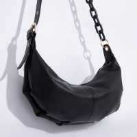 Сумка мешок, отдел на молнии, регулирующийся ремень, цвет чёрный Сумка мешок, отдел на молнии, регулирующийся ремень, цвет чёрный