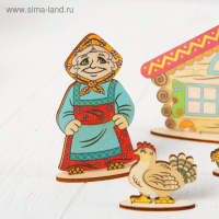 Кукольный театр сказки на столе &laquo;Курочка Ряба&raquo;