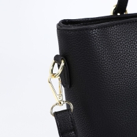 Сумка-шопер женская на молнии, цвет чёрный