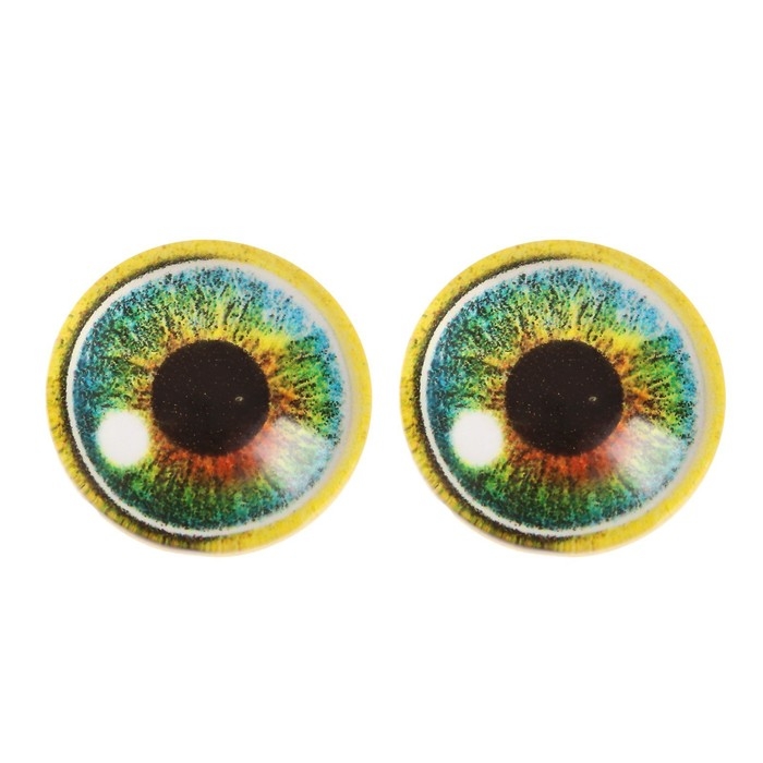 Глаза, набор 20 шт., размер 1 шт. &mdash; 1 см