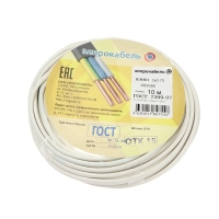 Провод гибкий плоский ПромЭл ШВВП, 2х0.75, 10 м, ГОСТ Провод гибкий плоский ПромЭл ШВВП, 2х0.75, 10 м, ГОСТ