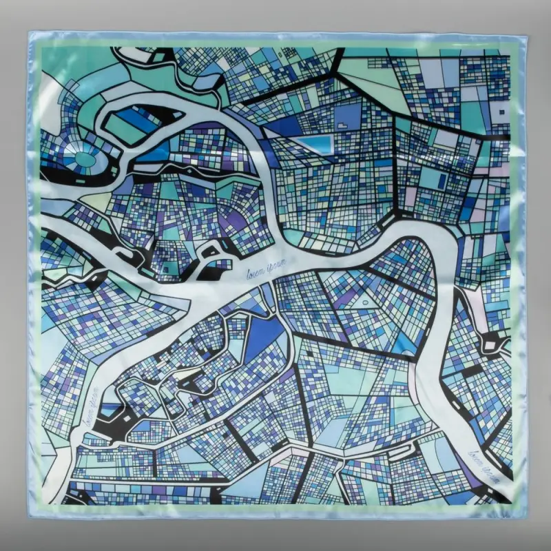 Платок с печатью на заказ ColorSharm, S Платок с печатью на заказ ColorSharm, S