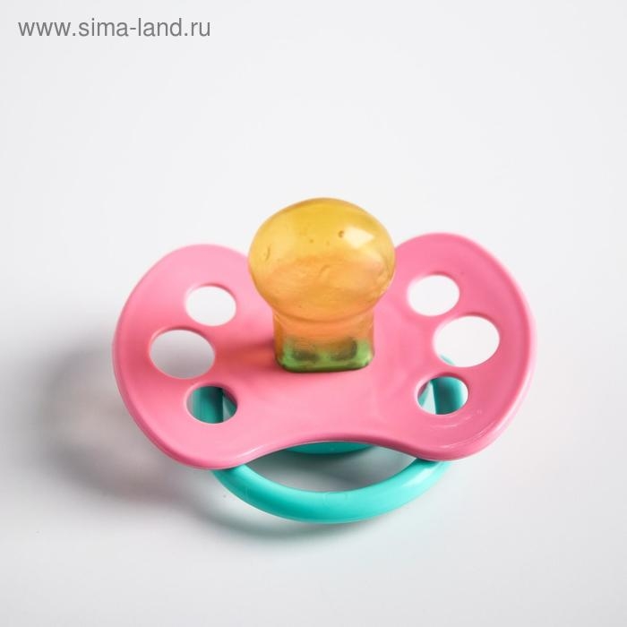 Соска - пустышка латексная анатомическая &laquo;Любимая&raquo;, от 0 мес., цвет МИКС