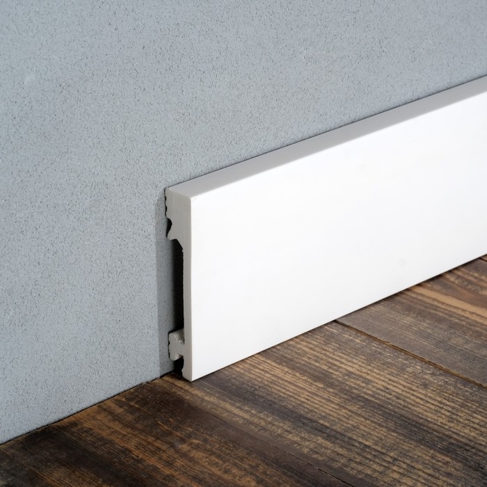 Плинтус напольный под покраску 1 UHD 19/80С 2000х80 мм Плинтус напольный под покраску 1 UHD 19/80С 2000х80 мм