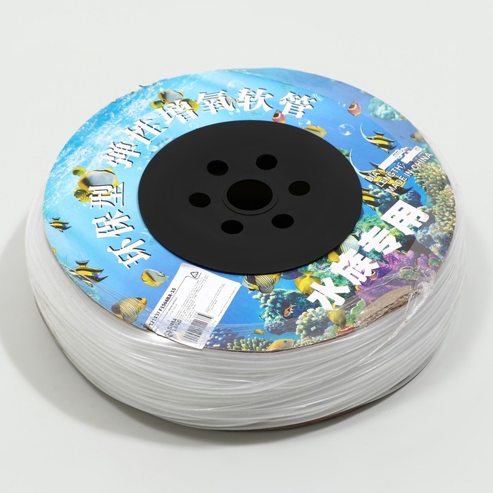 Шланг аквариумный на катушке, силиконовый, длина 100 м, &Oslash; 4 мм