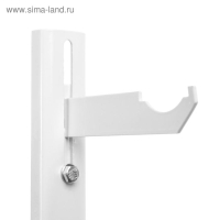 Кронштейн напольный для алюминиевых радиаторов, межосевое расстояние 500 мм