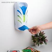 Корзина для пакетов Krita, 12×7×28 см, цвет снежно-белый Корзина для пакетов Krita, 12×7×28 см, цвет снежно-белый