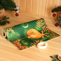 Коврик-лежак с принтом "Пусть богатство приходит в ваш дом", 50х155 см Коврик-лежак с принтом "Пусть богатство приходит в ваш дом", 50х155 см