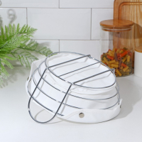 Корзина для хлеба Доляна, 23,5×24×11,5 см, хром Корзина для хлеба Доляна, 23,5×24×11,5 см, хром