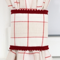 Комплект штор д/кухни с подхватами Этель "Bright cage" 150х180см-2шт., 100% хл