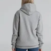 Толстовка на молнии с капюшоном Siverga Heavy 2.0, серый меланж, размер S Толстовка на молнии с капюшоном Siverga Heavy 2.0, серый меланж, размер S