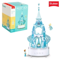 Конструктор &laquo;Розовая мечта. Музыкальная коробочка&raquo;, световые и звуковые эффекты, 420 деталей