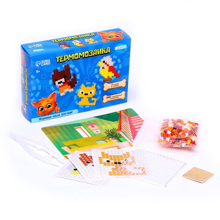 Термомозаика &laquo;Животные&raquo; с игровым полем