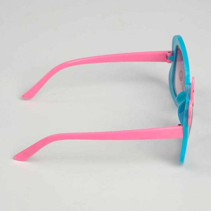 Очки солнцезащитные детские OneSun, uv 400, 13 х 13.5 х 6.2 см, линза 4.1 х 4.4 см, микс