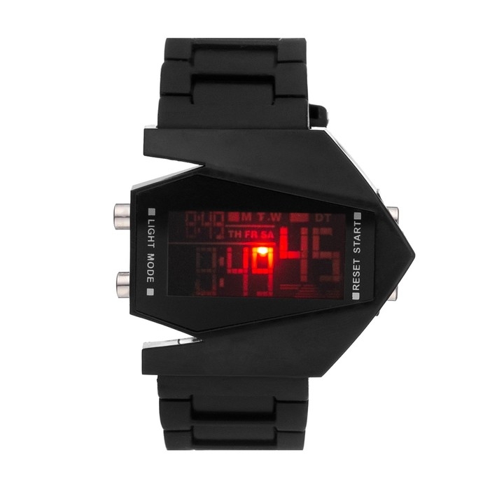 Часы наручные электронные с силиконовым ремешком Часы наручные электронные с силиконовым ремешком