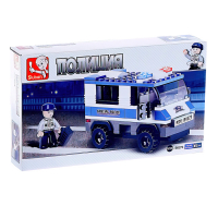 Конструктор «Полицейский спецназ: спецмашина», 126 деталей Конструктор «Полицейский спецназ: спецмашина», 126 деталей