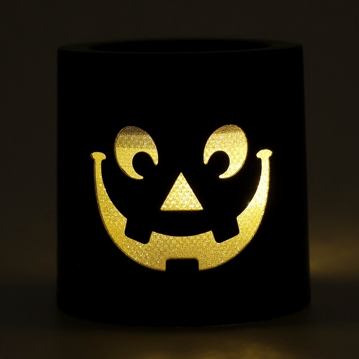 Свеча светодиодная "Страшная ночь", виды МИКС