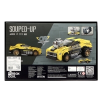 Конструктор Гонка &laquo;Шершень&raquo;, инерционный механизм, 354 детали