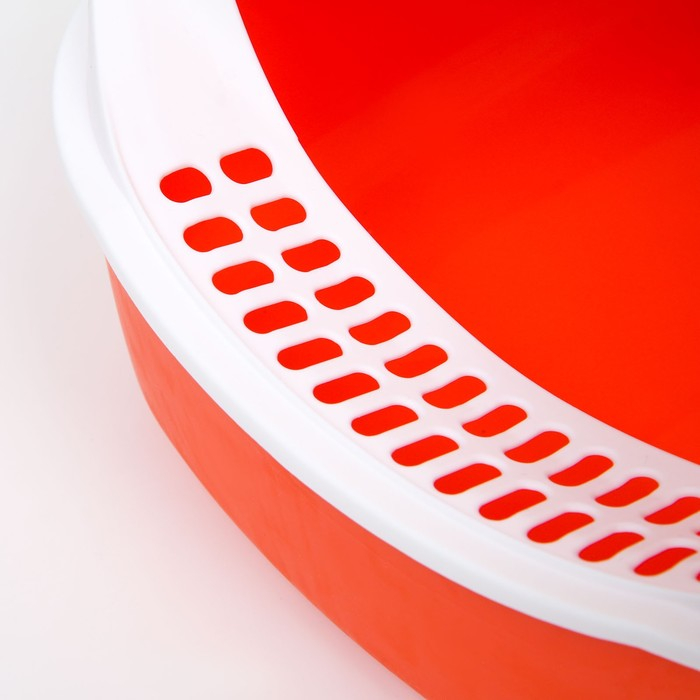 Туалет-домик 43 х 32 х 28 см, бело-красный Туалет-домик 43 х 32 х 28 см, бело-красный