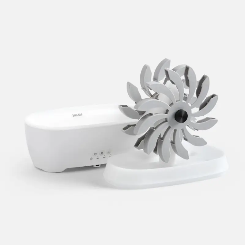 Увлажнитель-ароматизатор Steam Spin, белый с серым Увлажнитель-ароматизатор Steam Spin, белый с серым