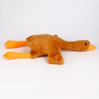 Мягкая игрушка «Гусь», 70 см, цвет бежевый Мягкая игрушка «Гусь», 70 см, цвет бежевый