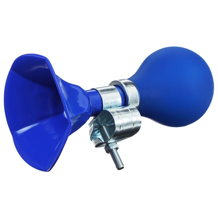 Клаксон GRAFFITI, стальной, цвет синий Клаксон GRAFFITI, стальной, цвет синий