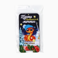 Подставка новогодняя под телефон &laquo;Змея и звезды&raquo;, 8 х 15.5 см