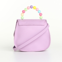 Сумка детская для девочки на клапане &laquo;Выбражулька&raquo;, цвет лиловый