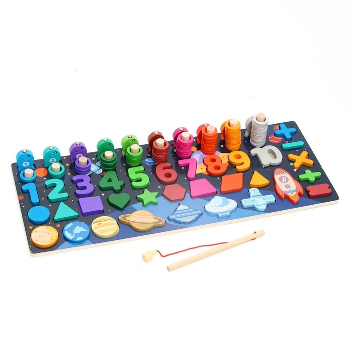 Логический центр 5 в 1 &laquo;Космос&raquo; 45 &times; 18 &times; 7 см