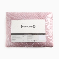 Покрывало евро макси Экономь и Я "Листики" 240х205&plusmn;5см, полиэстер, 190гр/м2